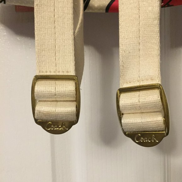 SOLD! 💗COACH Pink Poppy-Graffiti Glamour Kyra Backpack - Picture 3 of 9